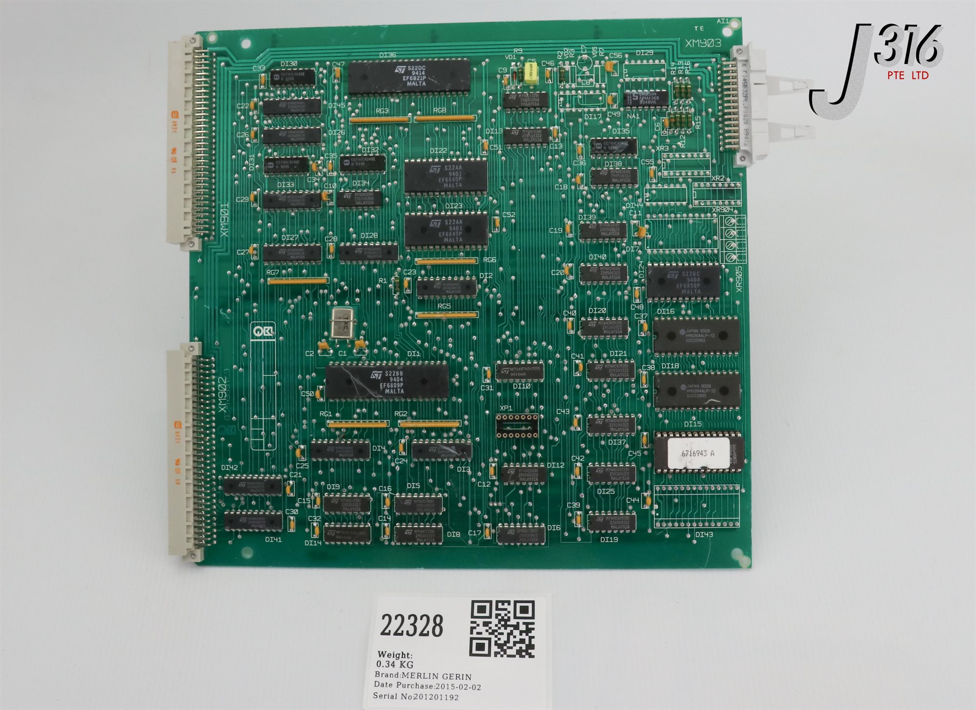 22328 MERLIN GERIN PCB ASSY 6716864-2B | eBay